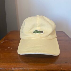 Lacoste yellow Cap